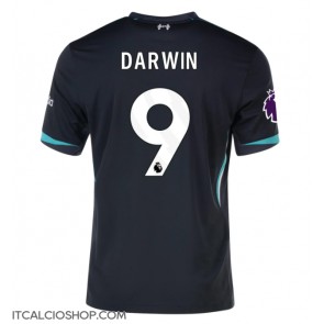 Liverpool Darwin Nunez #9 Seconda Maglia 2024-25 Manica Corta